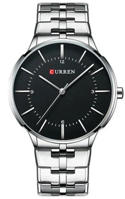 Picture of Curren 8321 Quartz Watch for Men - Silver & Black
