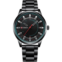 Picture of Curren 8406 Stainless Steel Watch for Men - Black