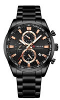 Picture of Curren 8445 Luxury Brand Watch for Men - Black