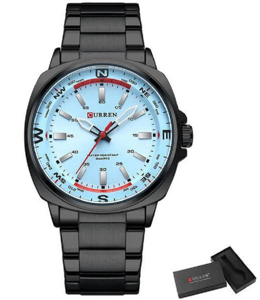 Picture of Curren 8455 Luxury Brand Watch for Men - Sky Black