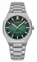Picture of CURREN 8456 Luxury Brand Watch for Men – Silver & Green