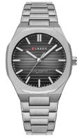 Picture of Curren 8456 Luxury Brand Watch for Men - Silver & Black