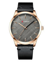Picture of Curren 8386 Quartz Leather Belt Watch For Men - Black