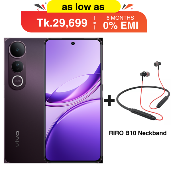 Picture of vivo V50 Lite 8GB/128GB with RIRO B10 Bluetooth Neckband