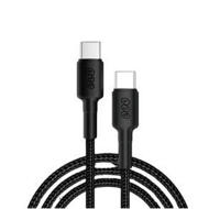 Picture of QCY DC13 60W Quick Charging Type-C to Type-C Data Cable–Black