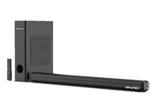 Picture of Awei Y520 Wireless Bluetooth Soundbar with Subwoofer-Black