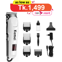 Picture of Kemei KM-809A Digital Electric Rechargeable Professional Hair Clipper Trimmer