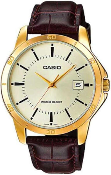 Picture of Casio Enticer Date Golden Belt Watch MTP-V004GL-9AUDF