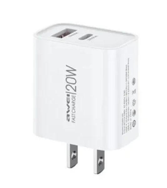 Picture of Awei PD60 20W Fast Charging Power Adapter