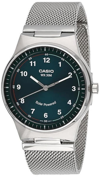 Picture of Casio Solar Powered Mesh Chain Watch MTP-RS105M-3BVDF