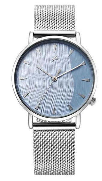 Picture of Fastrack Stunners X Blue Dial Stainless Steel Strap Analog Watch For Women (68044SM01)
