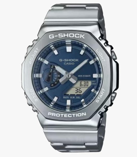 Picture of CASIO G-SHOCK G-Steel Blue Dial Watch for Men (GM-2110D-2B