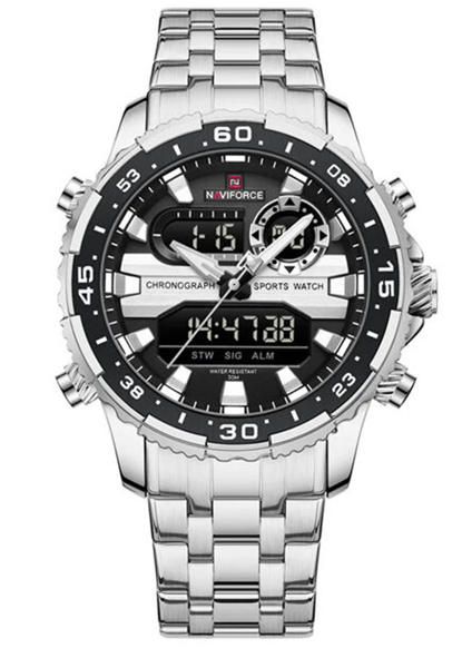 Picture of Naviforce 9234 CH Man’s Watch–Silver