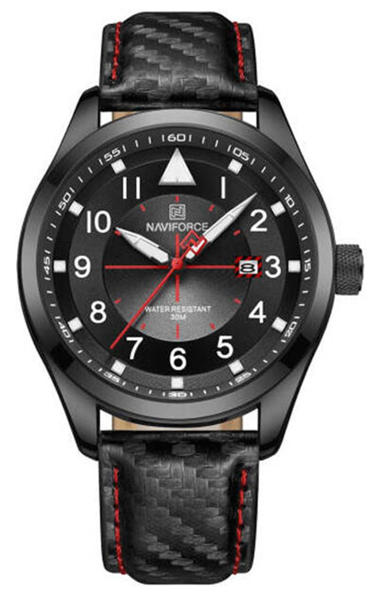 Picture of Naviforce NF 8022 B/R Quartz Men’s Watch -Black