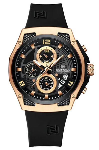 Picture of Naviforce Quartz Men’s Watch (8051T)–Black Rose
