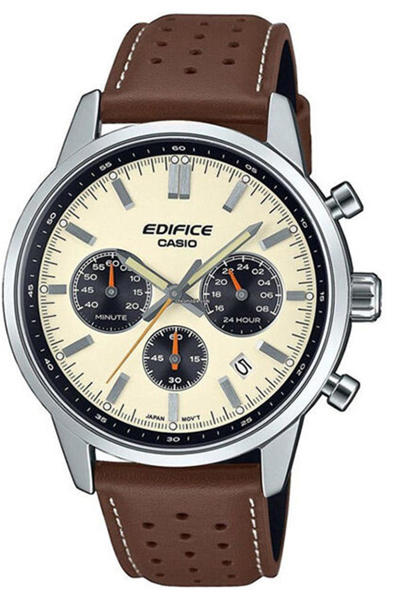 Picture of Casio Edifice Chronograph Champagne Dial Watch for Men (EFR-575L-7A)