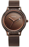 Picture of Titan Brown Dial Watch for Women (2634QM01)