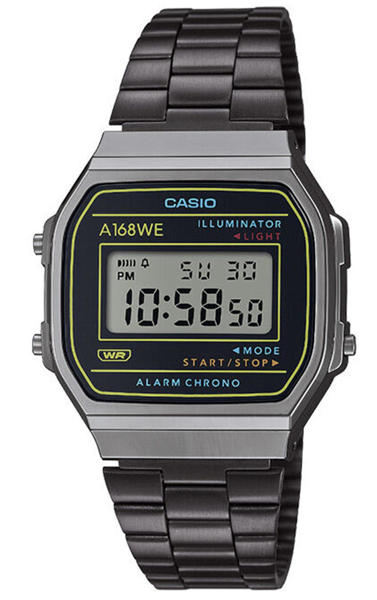 Picture of Casio Vintage Black Digital Watch for Men (A168WEHB-1A)