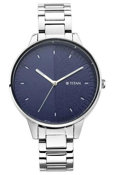 Picture of Titan Precision Blue Gradient Dial Watch for Women (2648SM01)
