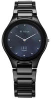 Picture of Titan Edge Ceramic Quartz in Glossy and Rich Mother of Pearl Dial Women’s Watch (NT2653NC02)