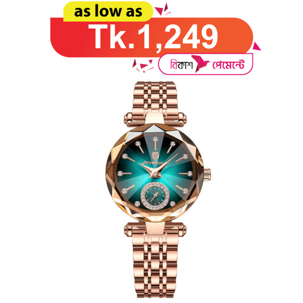 Picture of Poedagar 719 Pearl Dial Stainless Steel Waterproof Women’s Watch