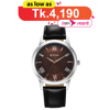 Picture of Titan 1899SL02 Karishma Black Leather Men’s Watch