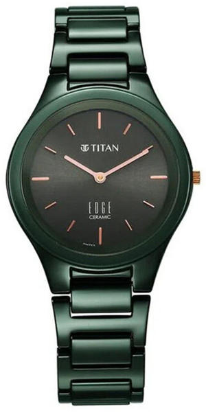 Picture of Titan Edge Ceramic Quartz Analog Watch for Women (2653QC06)