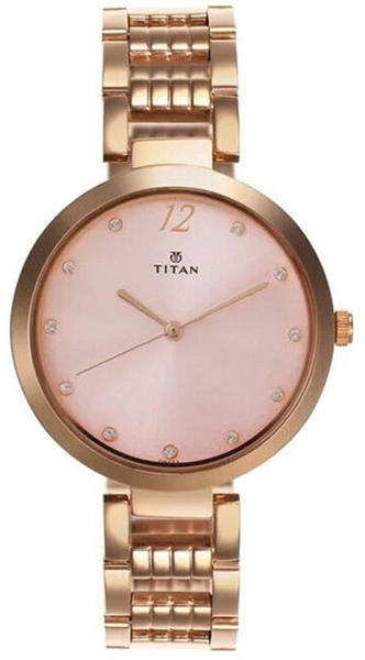 Picture of Titan Sparkle Pink Dial Analog Watch for Women (2480WM03)