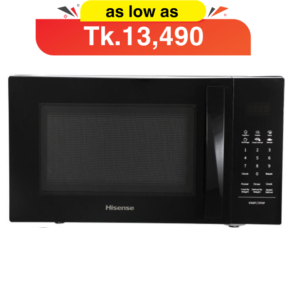 Picture of Hisense 26L Grill Microwave Oven with Grey Cavity (H26MOBS5HG)