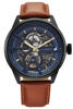 Picture of Fastrack Blue Dial Leather Strap Automatic Watch For Men (3318NL01)