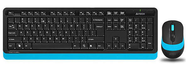 Picture of A4Tech FG1010 2.4G Wireless Bangla Keyboard with FG10 Wireless Mouse