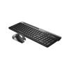 Picture of A4Tech FB2535C Fstyler Multimode Wireless Keyboard & Rechargeable Mouse Combo Set-Smokey Grey